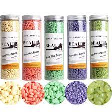 Premium Wax Beads | For Hair Removal - Wax Beeds | Hard Wax Beans for Full Body, Face, Arms, Legs | Assorted Colour, 100 gm