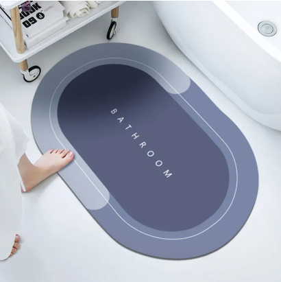 Non-slip Bathroom Mat, Safety Shower Mat, Massage Mat, Floor Drain Suction Cup, Bathroom Mat Soft And Absorbent