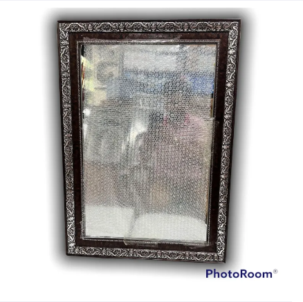 70*50 Mirror with Frame / Bathroom Mirror / Bedroom dressing table mirror / Hall mirror