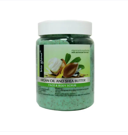 Bio Glow Argan Oil And Shea Butter Scrub 500ml