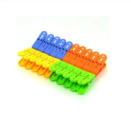 24 Pieces Good Quality Cloth Clip Cloths Peg Dress Dryer Cloth Hanger