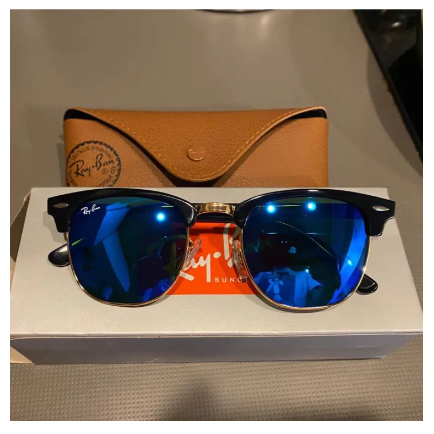 Ray-Ban Club master sunglasses