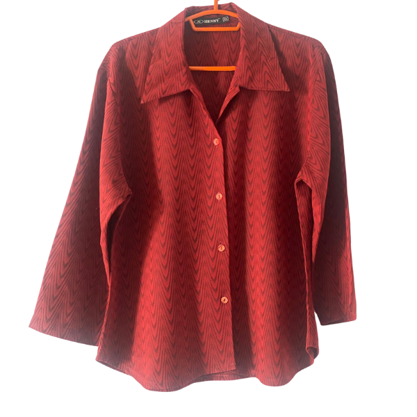 Red Formal Top | size L