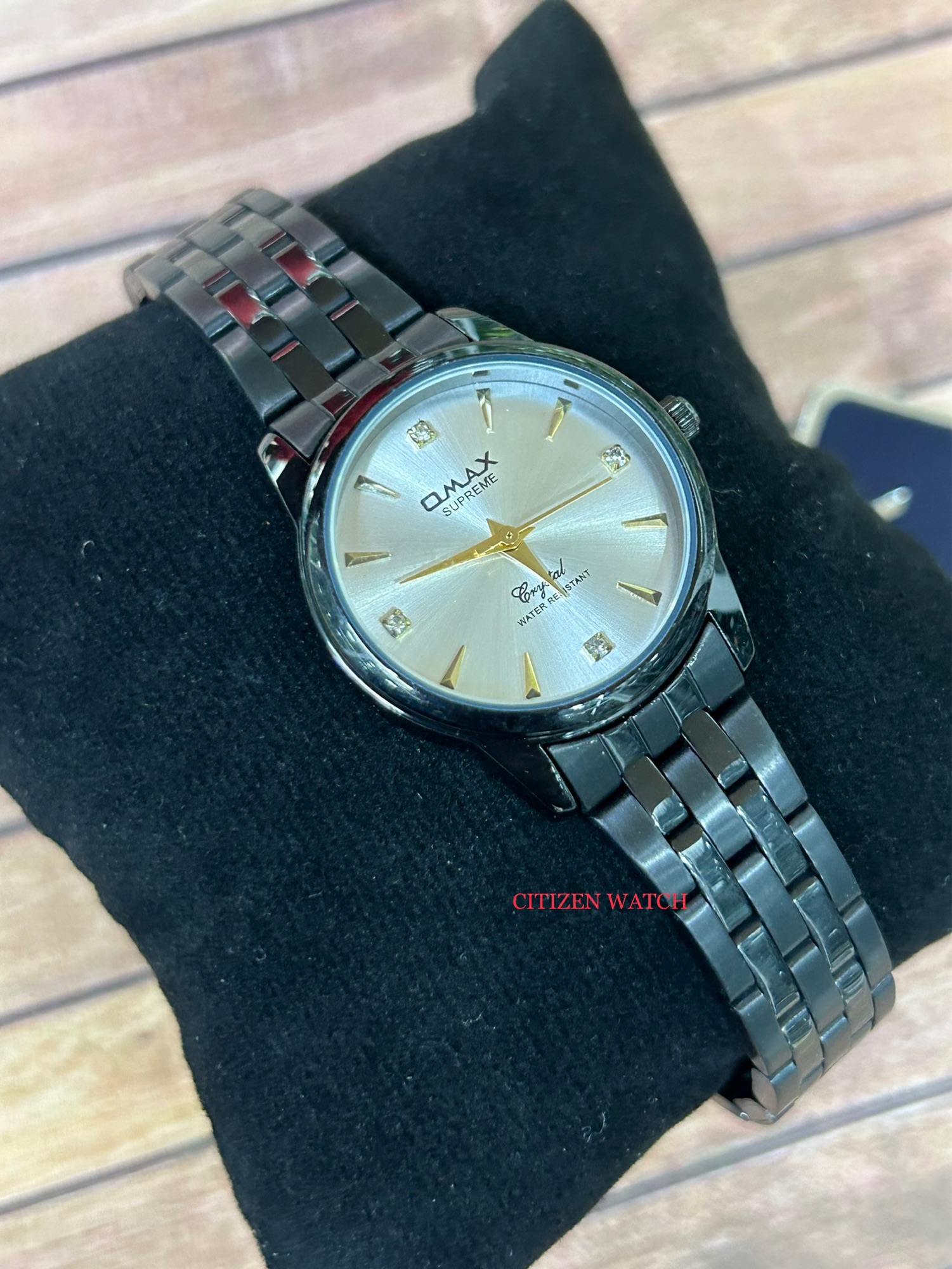 Women’s Casual Black QmaxFashion Watch