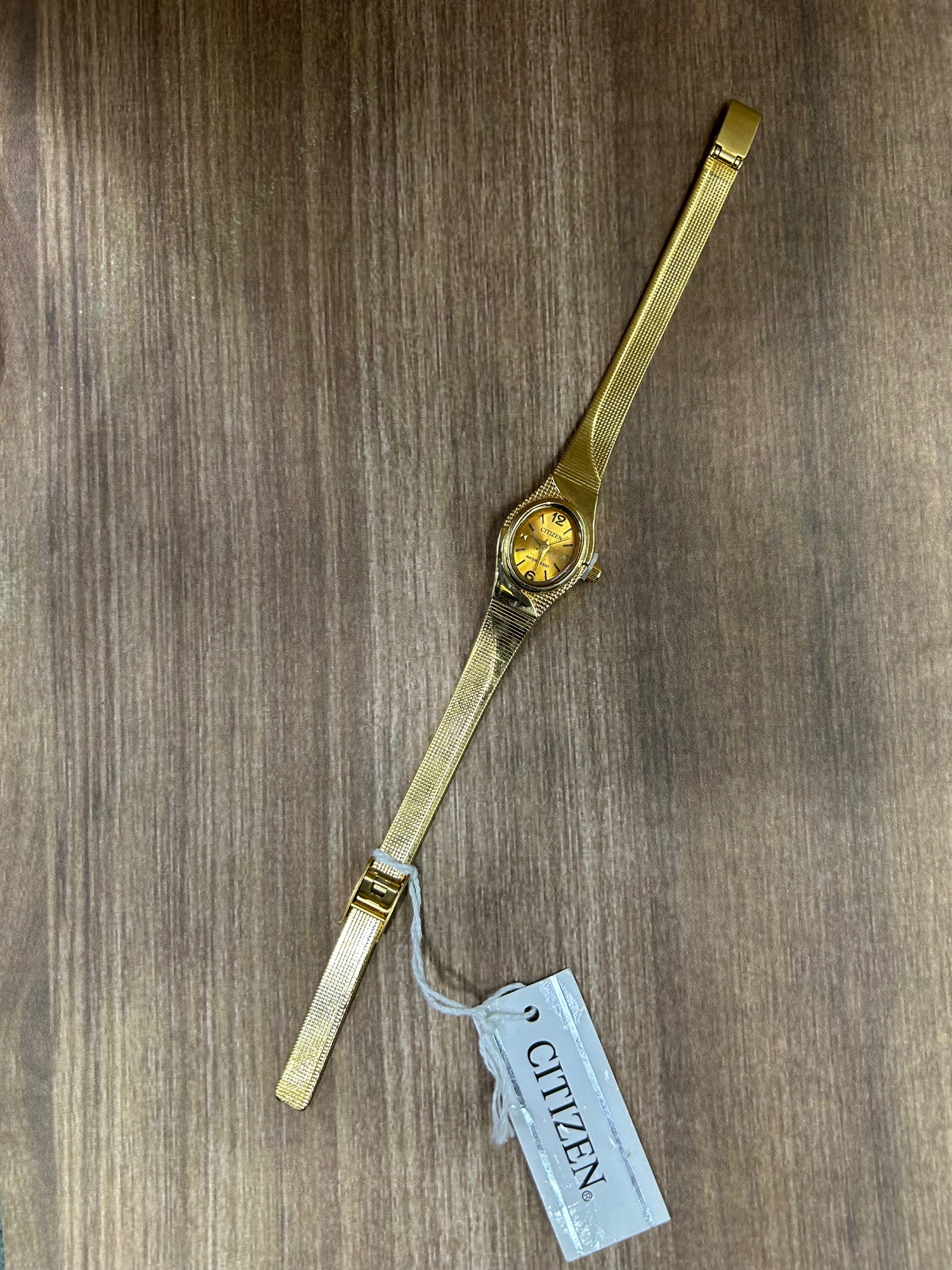 Gold Womens Fashion Citizen Casual Watch