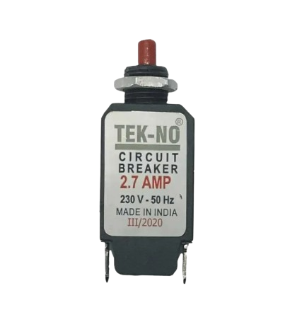 Trip switch CIRCUIT BREAKER 2.7Amp Volt-230V AC Apply For Home Electrical Appliances