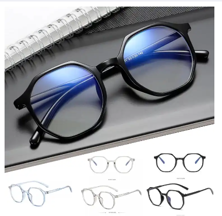 Eaza Transparent Spectacle Handmade Brand Design wayfarer Optical for Women & Men Shades