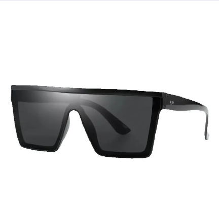 Eaza Flat Top Fashion Sunglasses For Men & Women High Quality Brand Designer Retro Sunglasses