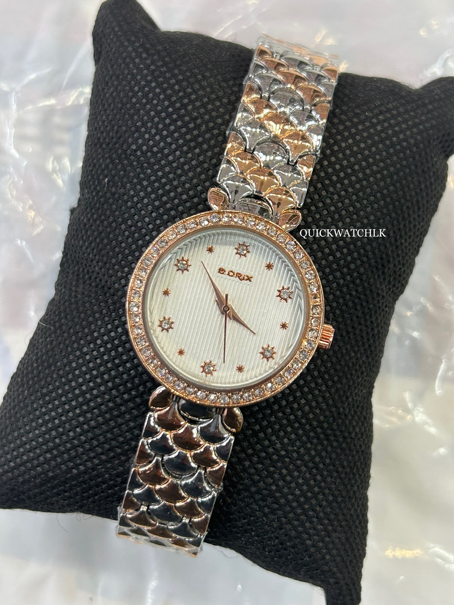 Women Casual TWOTONE Watch