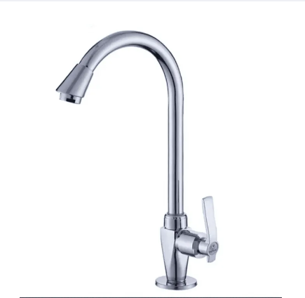 Rotation Bathroom Kitchen Sink Tap Heavy Faucet Modern Matte Stainless steel