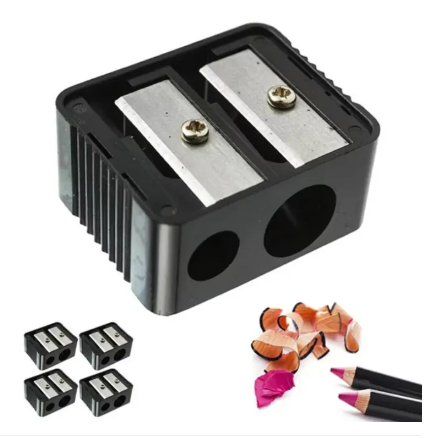 Dual Cosmetic Pencil Sharpener