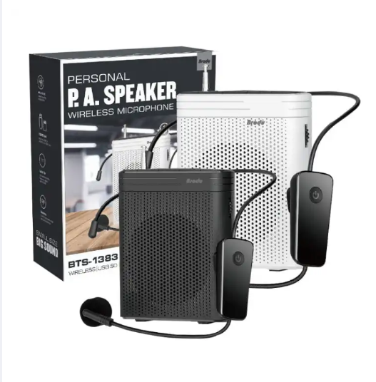 BTS-1383 Portable Amplifier Wireless Microphone with Speaker