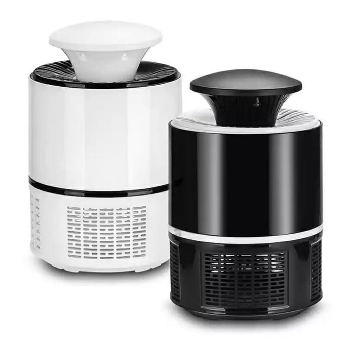 Electric Mosquito Killer Lamp LED Bug Zapper Pest Control Anti Mosquito Killer Lamp Insect Trap Lamp Killer Home Living Room (Black or White Colour)