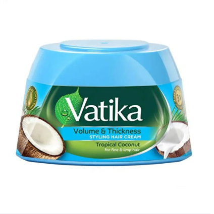 VATIKA NATURALS VOLUME AND THICKNESS STYLING HAIR CREAM 140ml
