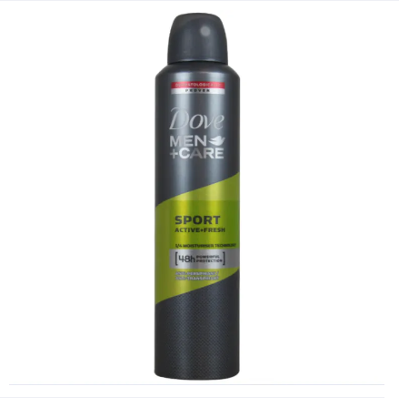 Dove Men + Care Sport 48h Powerful Protection Anti-Perspirant/Anti-Transpirant Deodorant Spray 250ml For Men