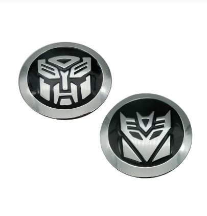 Car styling 3D metal Transformers logo car stickers Emblem Badge Car ...