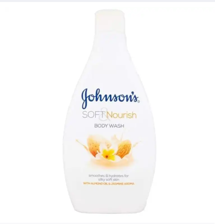 Johnsons soft and nourish body wash 400ml