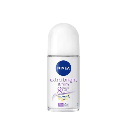 NIVEA Deodorant Roll-On Extra Bright & Firm 50Ml