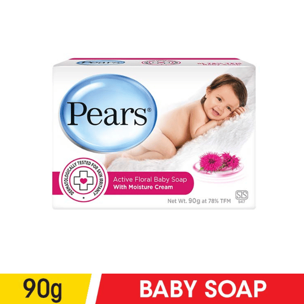 Pears Active Floral Baby Soap - 90.00 g