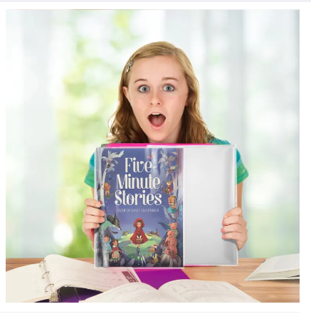 10 Pcs School Office Book Covers Readymade Plastic Poly Cover Transparent Size A4 CR Books Water Proof