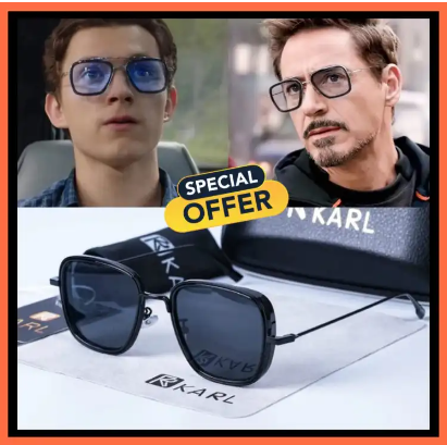 Iron man sunglasses Fashion Metal Sunglasses For Men & Women Premium ...