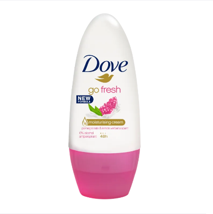 Dove Go Fresh Roll-On Antiperspirant 50Ml Pomegranate & Lemon Verbena