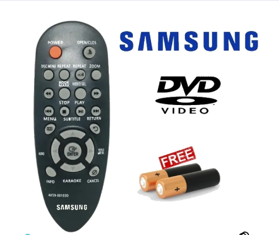 Samsung DVD Player Remote Controler & Free Batteries
