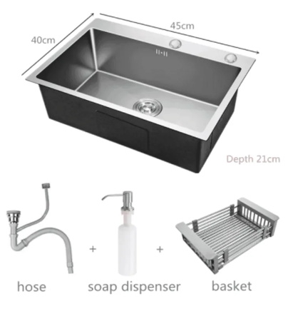 45*45cm Handmade sink 304 {5 Years warranty}