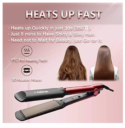 Nova hair straightener price in market best sale