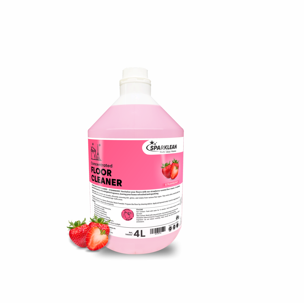 Sparklean Floor Cleaner Strawberry 4L