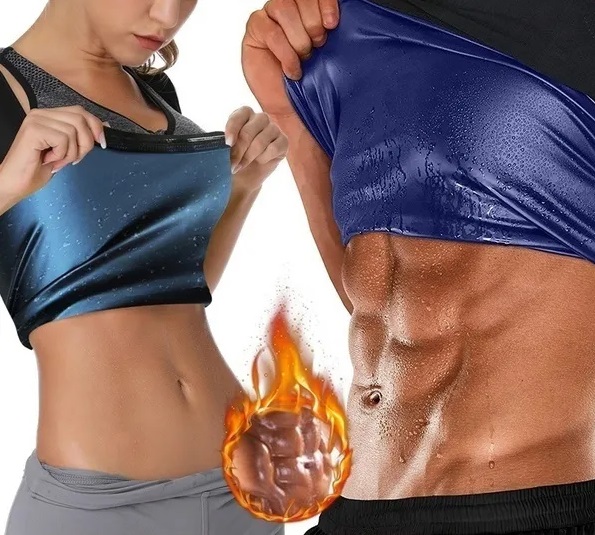thumbnail image 2 of NEW! Women's Thermal Sauna Vest Sweat Shaper For Gym & Yoga (Petite, Polyester) 2 of 4