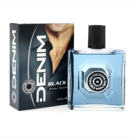 Denim Black Aftershave 100ml For Men