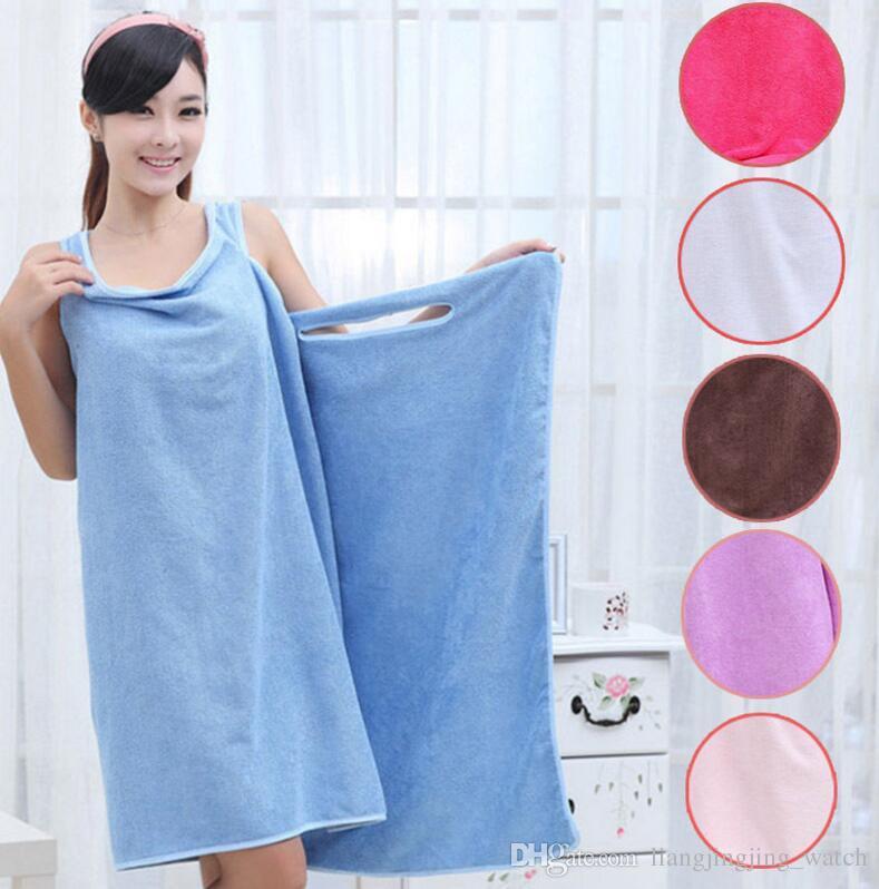 Microfiber Wearable Bath Wrap / 2 in 1 bathrobe / Beach Towel Dress Bathrobe Robe / Bathrobe Towel
