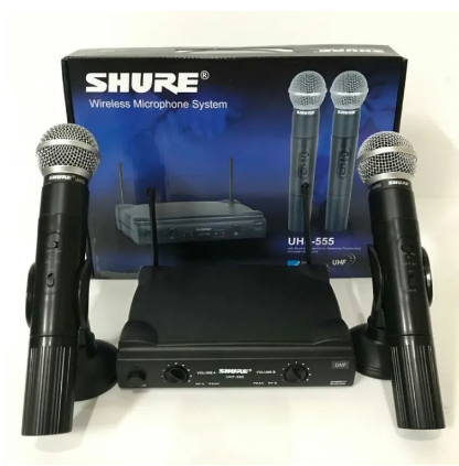 Shure Dual Professional Wireless Microphone