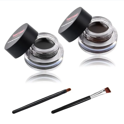 Huda beauty Gel Eyeliner - 2 Color Set Black And Brown - First Copy