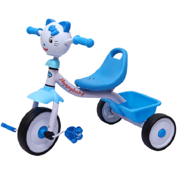 Babies Kids Kitty Face Paddle Tricycle (NW-SLC062)