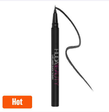 Hudha Beauty Waterproof Eye Liner Pencil - Black - First Copy