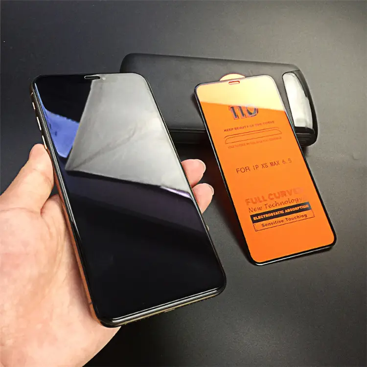 11D Full Glue Tempered Glass For ip XR