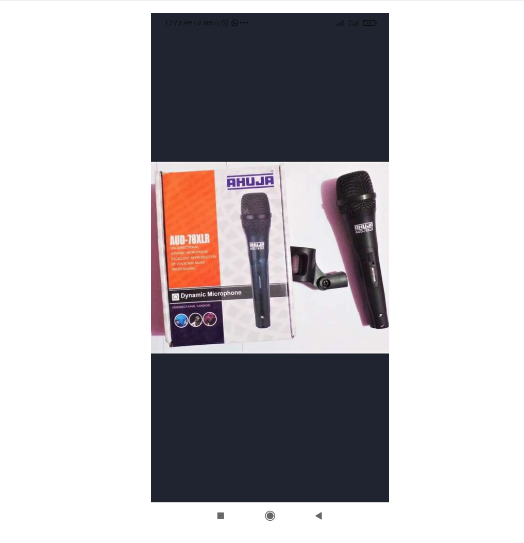 Ahuja 78 Xlr Microphone